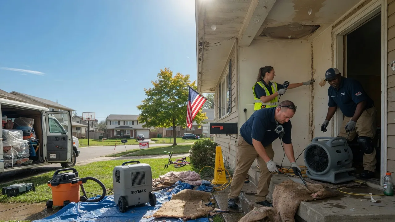Water Damage Restoration in New London, NC near me